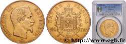 100 francs or Napoléon III tête nue 1859 Strasbourg F.550/8