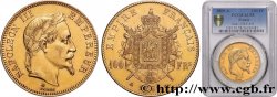 100 francs or Napoléon III, tête laurée 1869 Paris F.551/12