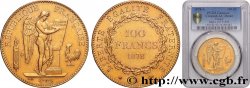 100 francs or Génie, tranche inscrite en relief Dieu protège la France 1878 Paris F.552/1