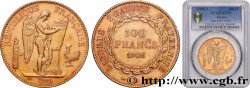 100 francs or Génie, tranche inscrite en relief Dieu protège la France 1906 Paris F.552/19