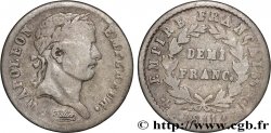 Demi-franc Napoléon Ier tête laurée, Empire français 1811 Lyon F.178/24