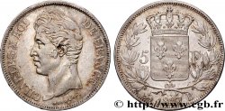 5 francs Charles X, 2e type 1827 Rouen F.311/2