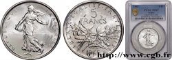 5 francs Semeuse, argent 1965 Paris F.340/9 MS67 PCGS