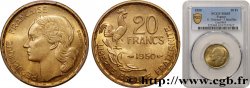 20 francs G. Guiraud, 3 faucilles 1950 F.402/2