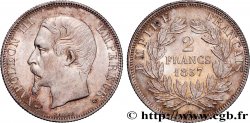 2 francs Napoléon III, tête nue 1857 Paris F.262/9 AU
