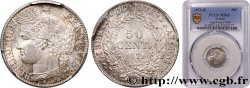 50 centimes Cérès, IIIe République 1871 Bordeaux F.189/2 MS65 PCGS