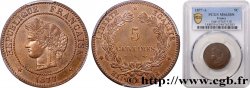 5 centimes Cérès 1877 Paris F.118/15