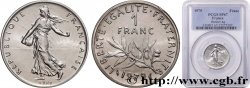Piéfort argent de 1 franc Semeuse 1979 Pessac GEM.104 P2