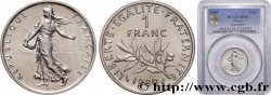 Piéfort Argent de 1 franc Semeuse 1980 Pessac GEM.104 P2