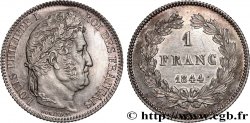 1 franc Louis-Philippe, couronne de chêne 1844 Paris F.210/95 SUP+