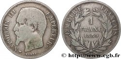 1 franc Napoléon III, tête nue 1859 Paris F.214/12