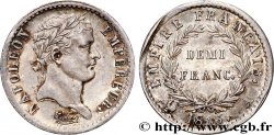 Demi-franc Napoléon Ier tête laurée, Empire français 1813 Paris F.178/49 AU