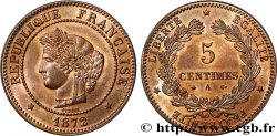 5 centimes Cérès 1872 Paris F.118/4
