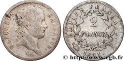 2 francs Napoléon Ier tête laurée, Empire français 1811 Limoges F.255/29 TB