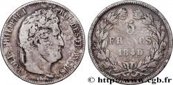 5 francs IIe type Domard 1840 Lyon F.324/86