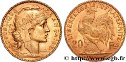 20 francs or Coq, Dieu protège la France 1905 Paris F.534/10