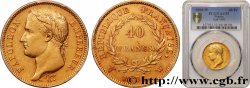 40 francs Napoléon Ier tête laurée, République française 1808 Lille F.540/6