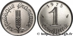 1 centime Épi, avec rebord 1975 Pessac F.106/28