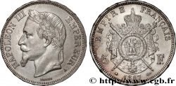 5 francs Napoléon III, tête laurée 1867 Paris F.331/10