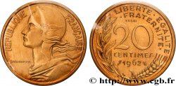 Essai de 20 centimes Marianne 1962 Paris F.156/1 MS