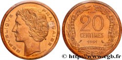 Essai du concours de 20 centimes par Robert 1961 Paris GEM.55 12 MS