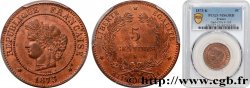 5 centimes Cérès 1873 Bordeaux F.118/8