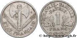 1 franc Francisque, lourde 1943 Paris F.222/4