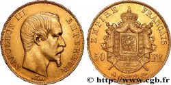 50 francs or Napoléon III, tête nue 1858 Paris F.547/5