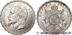 5 francs Napoléon III, tête laurée 1867 Paris F.331/10 AU