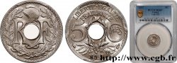 5 centimes Lindauer, petit module 1937 Paris F.122/20