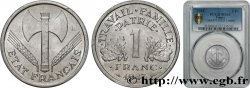1 franc Francisque, légère 1943 F.223/3