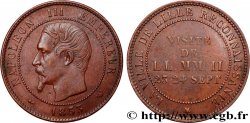 Module de dix centimes, Visite impériale à Lille les 23 et 24 septembre 1853 1853 Lille VG.3365