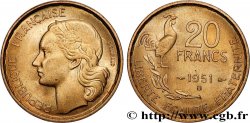 20 francs G. Guiraud 1951 Beaumont-Le-Roger F.402/8