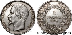 5 francs Louis-Napoléon, 1er type 1852 Paris F.329/1