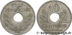 10 centimes État français, grand module 1943 F.141/5
