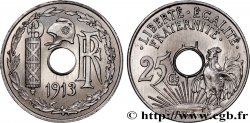 Essai de 25 centimes par Pillet, grand module, premier projet 1913 Paris GEM.73 2