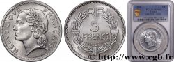 5 francs Lavrillier, aluminium, 9 ouvert 1948 F.339/13