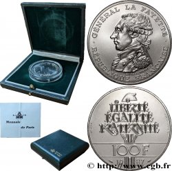 Piéfort Brillant Universel de 100 francs Égalité - La Fayette 1987 Pessac GEM.236 P1