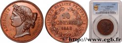 Essai (hors concours) de 10 centimes de Reynaud 1848 Paris VG.3173  SPL64 PCGS