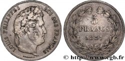 5 francs IIe type Domard 1837 Lille F.324/67