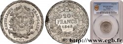 Concours de 20 francs, essai de Bovy 1848  VG.3019  MS64 PCGS