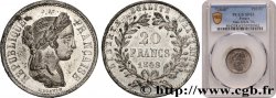 Concours de 20 francs, essai de Boivin 1848 Paris VG.3017 var