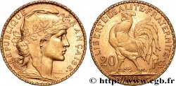 20 francs or Coq, Dieu protège la France 1905 Paris F.534/10