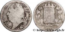 1 franc Louis XVIII 1824 Lyon F.206/58