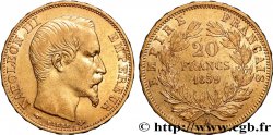 20 francs or Napoléon III, tête nue 1859 Paris F.531/15