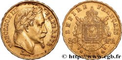 20 francs or Napoléon III, tête laurée 1869 Strasbourg F.532/21
