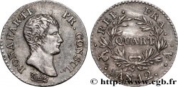 Quart (de franc) Bonaparte Premier Consul 1804 Paris F.157/1
