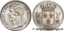 1/4 franc Charles X 1828 Toulouse F.164/25