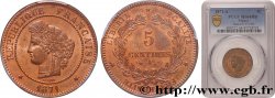 5 centimes Cérès 1871 Paris F.118/2