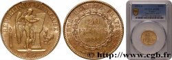 20 francs or Génie, Troisième République 1892 Paris F.533/16